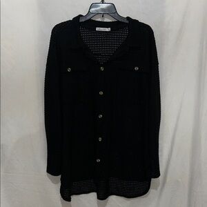 Black Button Down Shirt